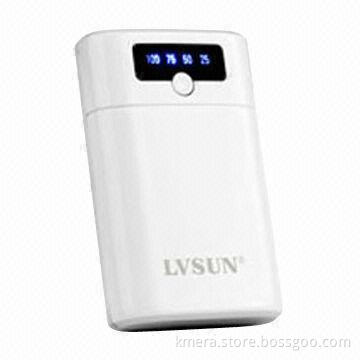 8,000mAh High Capacity External Power Bank for Mobile Phones/Tablet PCs